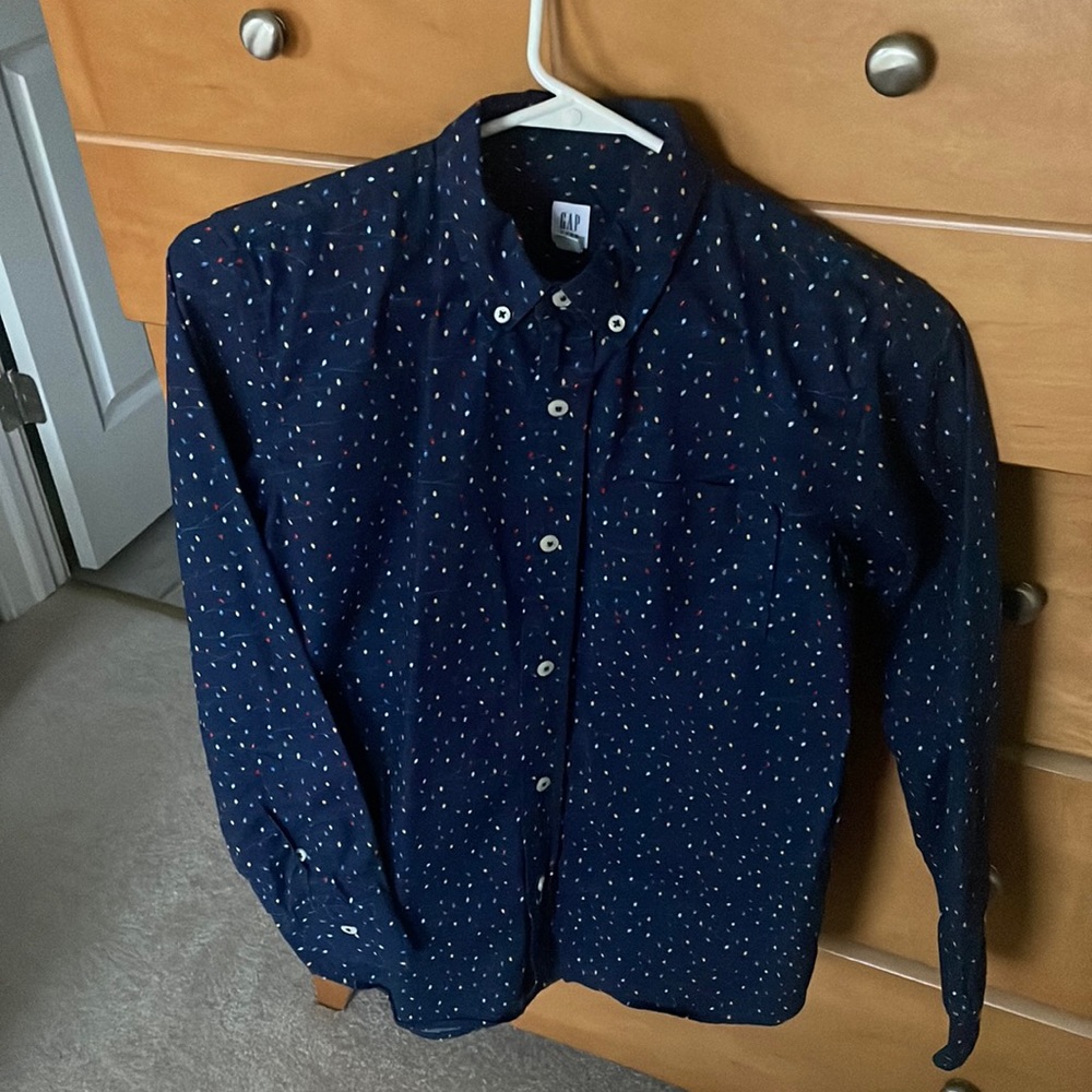 Gap Kids boys button down dress shirt size XXL 14-16